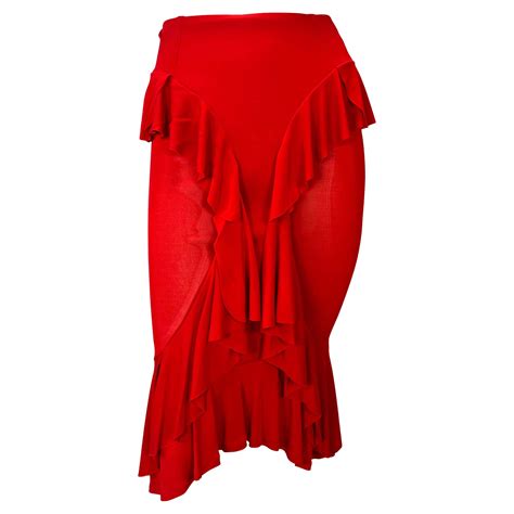 ysl ruffle skirt|YSL dresses for sale.